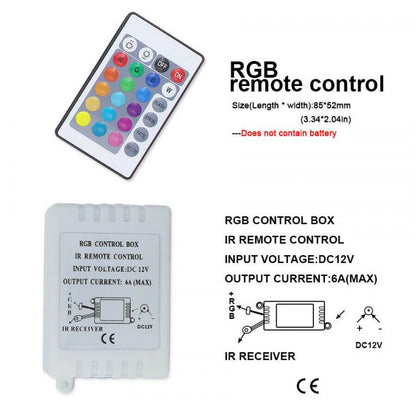 Luci Interne Atmosfera Usb Striscia Colori Decorazione Led Rgb Auto Telecomando