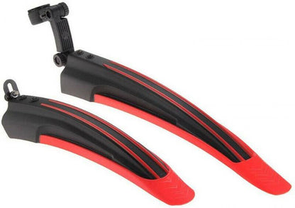 COPPIA PARAFANGHI BICICLETTA ANTERIORE E POSTERIORE PARAFANGO BICI MOUNTAIN BIKE