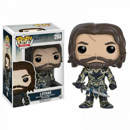 Funko Pop Warcraft 284 - Lothar Vinyl Action Figure Statuetta Da Collezione