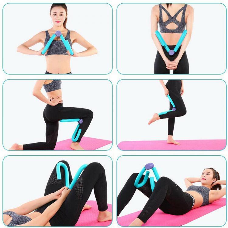 ATTREZZO PER INTERNO COSCE MOLLA DI RESISTENZA ALLENAMENTO GLUTEI GAMBE FITNESS