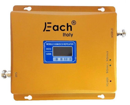 Kit Ripetitore Di Segnale Amplificatore Booster Antenna Gsm Dcs 4G Universale