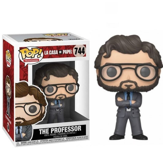 Funko Pop ! Tv La Casa De Papel - (744) The Professor Casa Di Carta Professore