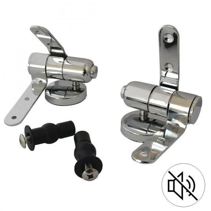 CERNIERE PER WC SUPPORTI COPRIWATER UNIVERSALI CHIUSURA SOFT AMMORTIZZATA 79573