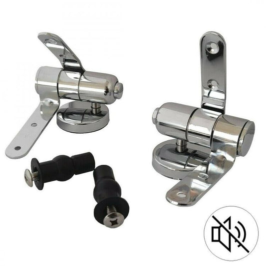 CERNIERE PER WC SUPPORTI COPRIWATER UNIVERSALI CHIUSURA SOFT AMMORTIZZATA 79573