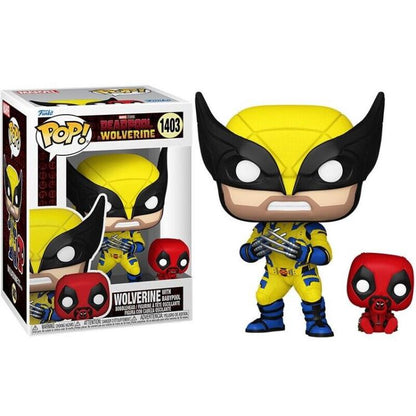 Funko Pop ! Marvel Studios - Deadpool & Wolverine (1403) Wolverine W/Babypool