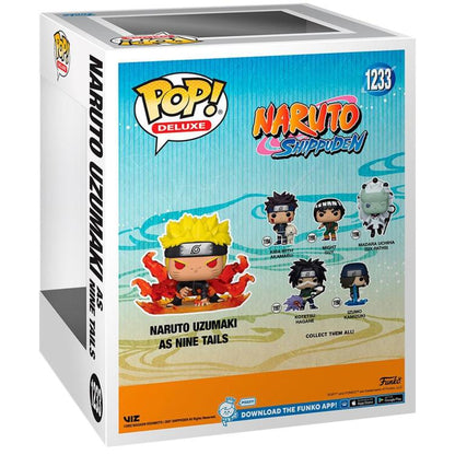 Funko Pop ! Deluxe Naruto Shippuden (1233) Naruto As Nine Tails La Comic Limited