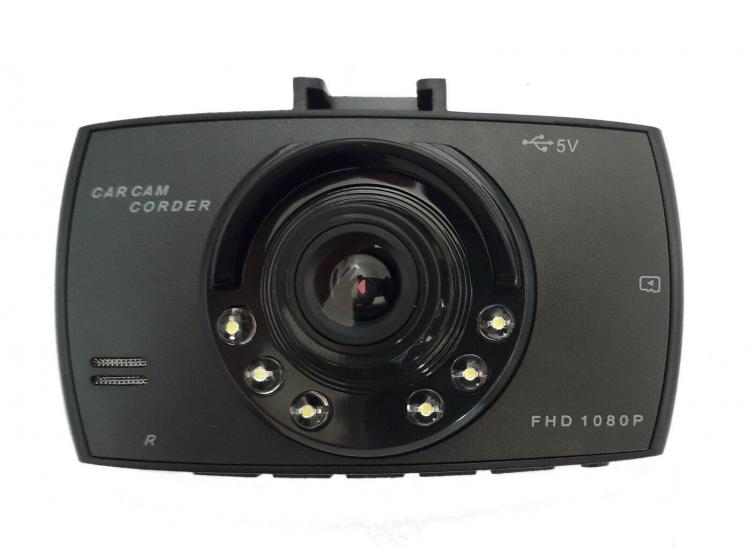 Telecamera Per Auto Hd Dvr Car Video Camera Visione Notturna Lcd 2,7'' 6 Led
