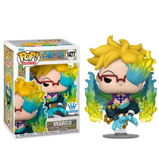 Funko Pop ! Animation - One Piece (1477) Marco Exclusive Vinyl Figure 9Cm