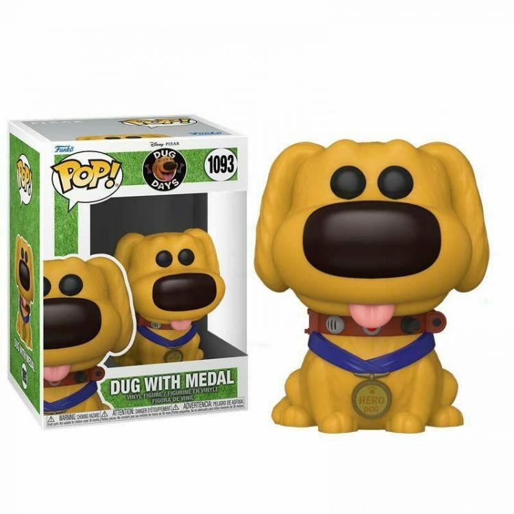 Funko Pop Disney Pixar - Dug Day 1093 Dug With Medal Vinyl Action Figure Statua