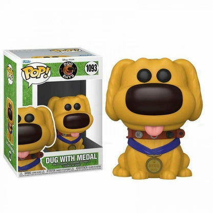Funko Pop Disney Pixar - Dug Day 1093 Dug With Medal Vinyl Action Figure Statua
