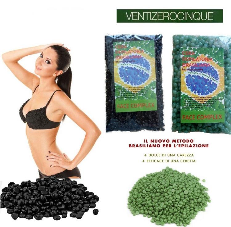 CERA IN GOCCE CERETTA BRASILIANA IN PERLE SENZA STRISCE INDOLORE CORPO 170G