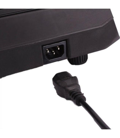 BILANCIA ELETTRONICA DIGITALE PROFESSIONALE PIATTO ACCIAIO INOX  MAX 40KG - 5GR