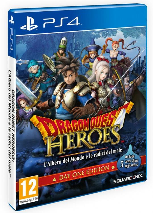 Dragon Quest Heroes Day One Edition Ps4 Italiano Nuovo Playstation 4 Sigillato