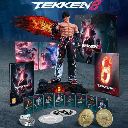Tekken 8 Collector Edition Ps5: The Lightning Of Fate Edition Videogioco Statua
