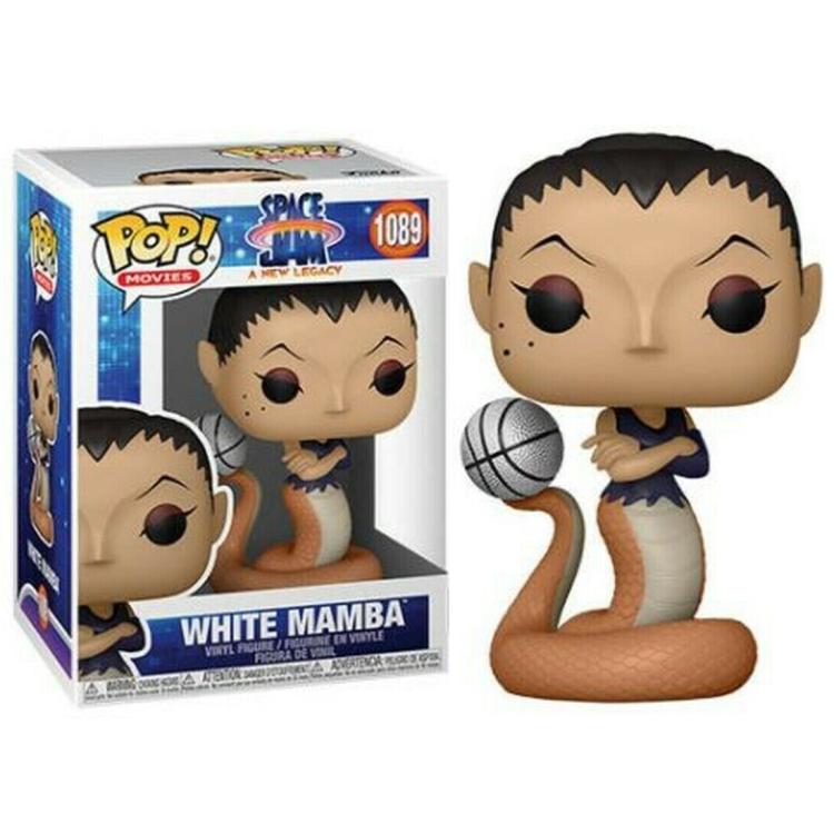 Funko Pop Space Jam A New Legacy 1089 White Mamba Vinyl Action Figure Statuetta