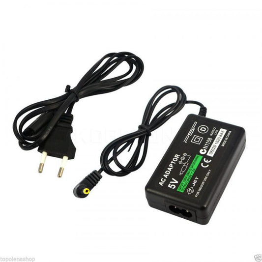 ALIMENTATORE CARICABATTERIE PER PSP/PSP SLIM 5V PSP CONSOLE SLIM SONY PSP CARICA