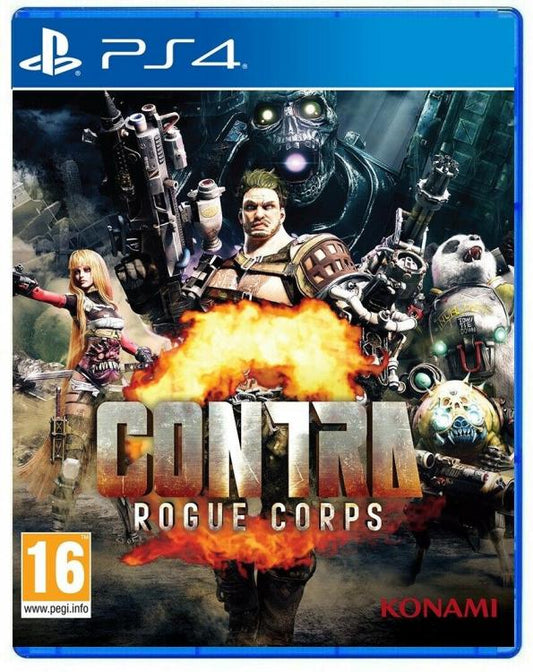 CONTRA ROGUE CORPS PS4 GIOCO ITALIANO PLAY STATION 4 VIDEOGIOCO NUOVO SIGILLATO