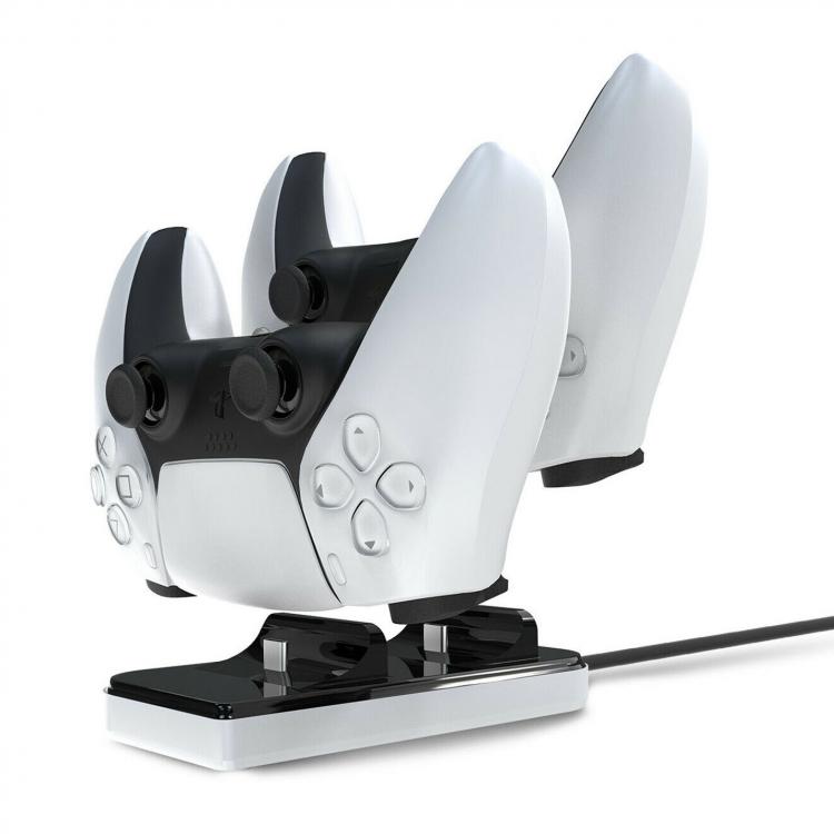 BASE DI RICARICA DOCKSTATION CAVO TYPE-C CARICA BATTERIE CONTROLLER JOYSTICK PS5