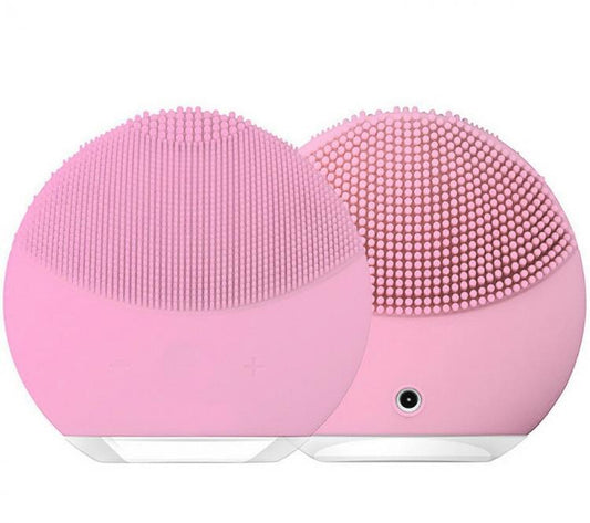 Spazzola Silicone Per Pulizia Cura Viso Pelle Massaggio Esfoliante Massaggiatore