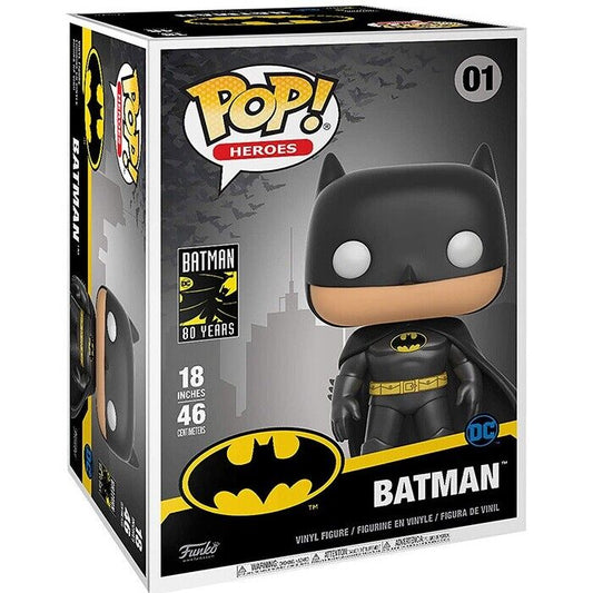 Funko Pop ! Heroes - Batman 80 Years - (01) Batman Giant 46Cm Vinyl Figure Dc