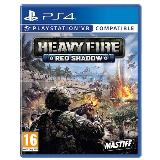 Heavy Fire Red Shadow Ps4 Videogioco Playstation 4 Vr Compatibile Gioco Nuovo
