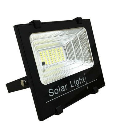 Faro Faretto A Led 200W Smd Con Pannello Solare Sensore Crepuscolare Telecomando
