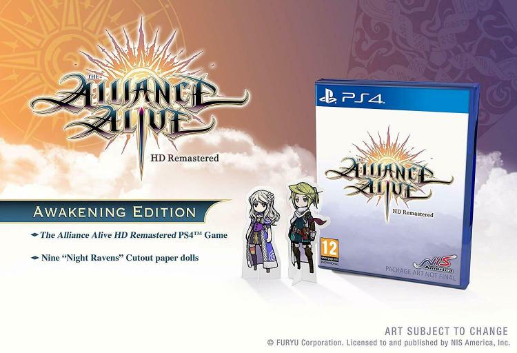 The Alliance Alive Hd Remastered - Awakening Edition Ps4 Italiano Play Station 4