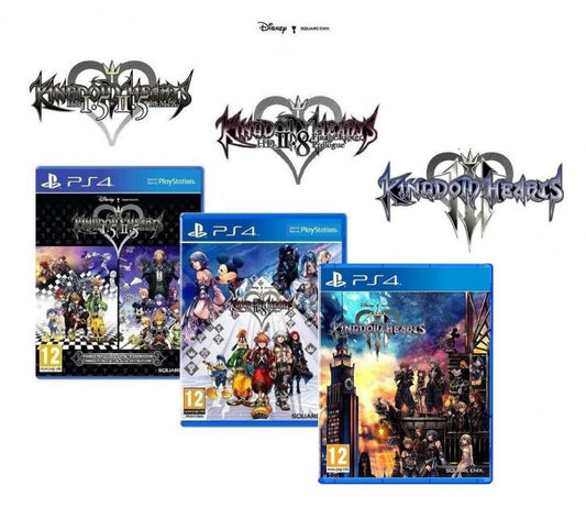 BUNDLE KINGDOM HEARTS HD 1.5 + 2.5 + 2.8 + 3 VIDEOGIOCHI PLAY STATION 4 ITALIANO