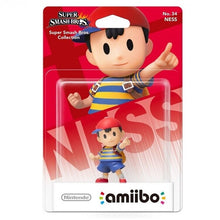 AMIIBO NINTENDO SUPER SMASH BROS COLLECTION - NESS NO.34 FIGURE 9CM NUOVO BOY