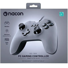 Nacon Pc Controller Gaming Gc-100 Grigio Windows Pad 6 Pulsanti Computer