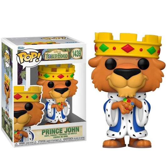 Funko Pop ! Disney Robin Hood -(1439) Prince John Vinyl Figure Pirncipe Giovanni