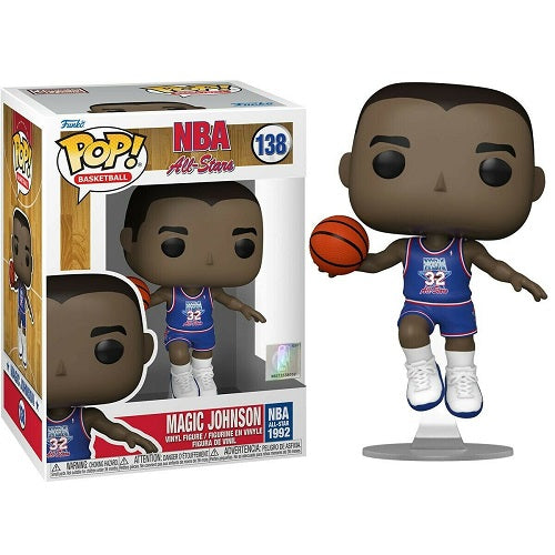 Funko Pop Nba All-Stars - Magic Johnson (138) Basketball Figure 1992 Pop Vynil