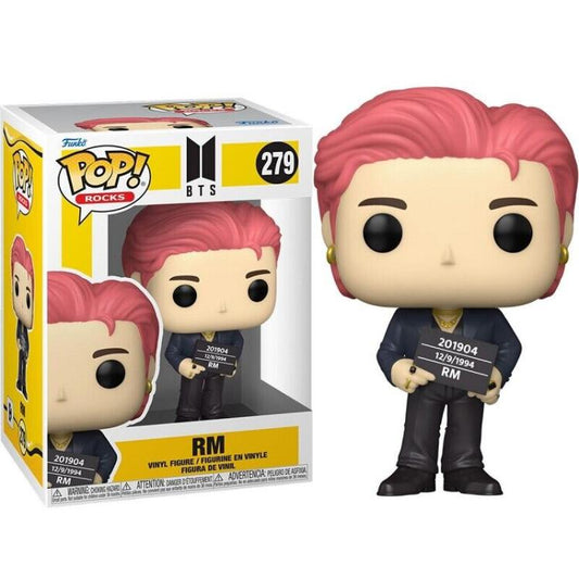 Funko Pop ! Rocks Bts Series 3 - Rm (279) Vinyl Figure Boy Band Da Collezione