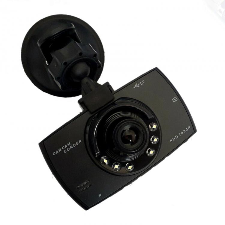 Telecamera Per Auto Hd Dvr Car Video Camera Visione Notturna Lcd 2,7'' 6 Led