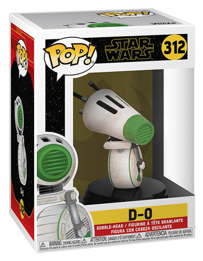 Funko Pop ! Star Wars - (312) D-O Figure Statuetta Da Collezione Statuina 9Cm
