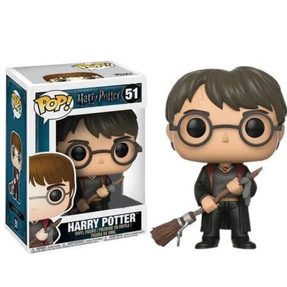 Funko Pop ! Harry Potter - (51) Harry Potter W / Firebolt E Feather Vinyl Figure