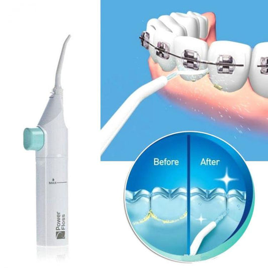 Idropulsore Power Floss Per Denti Getto D'Acqua Pulizia Dentale Orale Bocca