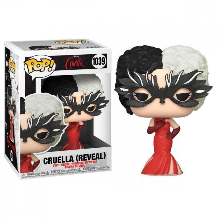Funko Pop ! Disney Cruella - (1039) Cruella (Reveal) Vinyl Figure Crudelia Demon