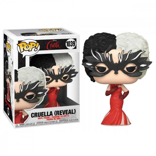 Funko Pop ! Disney Cruella - (1039) Cruella (Reveal) Vinyl Figure Crudelia Demon