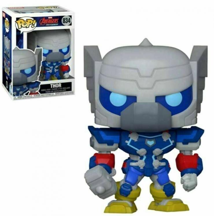 Funko Pop Marvel Avengers Mech Strike 834 Thor Vinyl Da Collezione Action Figure