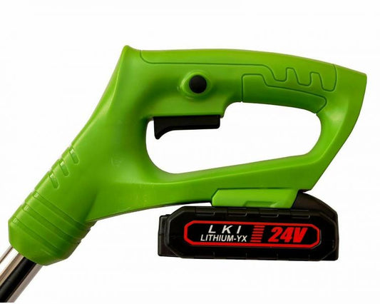 DECESPUGLIATORE ELETTRICO A BATTERIA 24V TAGLIAERBA TAGLIABORDI TAGLIA SIEPI 901