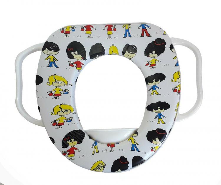 Riduttore Wc Water Per Bambini Sedile Morbido Copriwater Fantasie Varie 59783