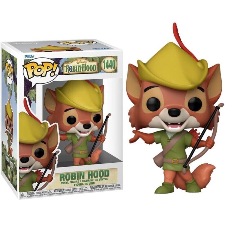 Funko Pop ! Disney Robin Hood - (1440) Robin Hood Figure Principe Dei Ladri 9Cm