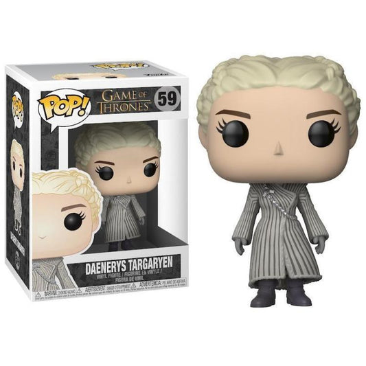 Funko Pop ! Game Of Thrones - (59) Daenerys Targaryen Figure Trono Di Spade 9Cm