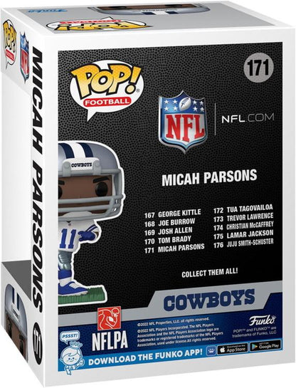 Funko Pop ! Football Nfl Dallas Cowboys - (171) Micah Parsons Player Figure 9Cm
