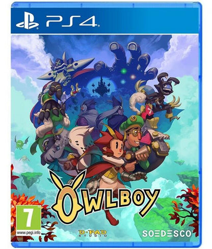 Owlboy - Ps4 Videogioco Playstation 4 Italiano Gioco Nuovo Sigillato Toki Game