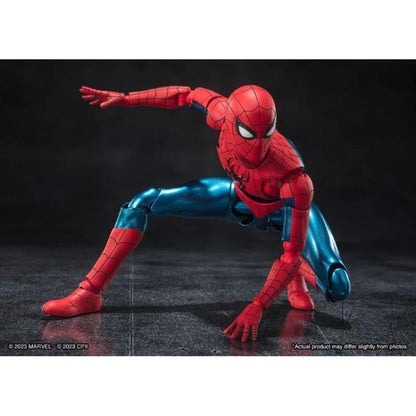 BANDAI SH FIGUARTS : SPIDER-MAN NO WAY HOME NEW RED E BLUE ACTION FIGURE MARVEL