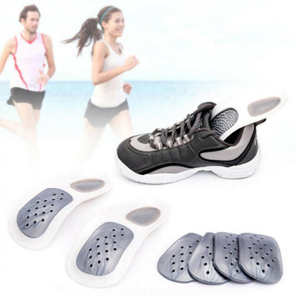 COPPIA SOLETTE WALKFIT PLANTARI ORTPEDICI POSTURALE UNISEX 6 RIALZI SCAMBIABILI