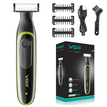 Vgr V-017 Rifinitore Regolatore Rasoio Barba Elettrico Precisione Ricaricabile
