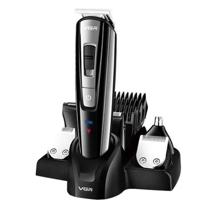 Vgr V-025 Rasoio Tagliacapelli Elettrico Regola Barba Ricaricabile Display Zero